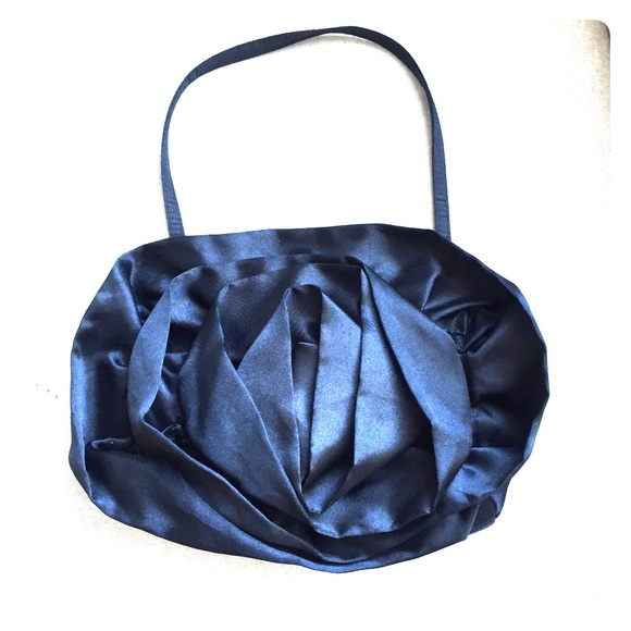 Zara satin black clutch/shoulder bag