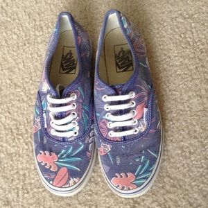 Tropical vans sneakers women size 8
