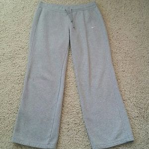 Nike grey sweatpants.