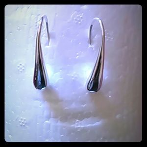Teardrop sterling silver 925 earrings