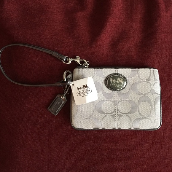 Authentic coach wristlet