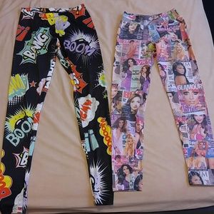 Bundle of 2 Print Leggings
