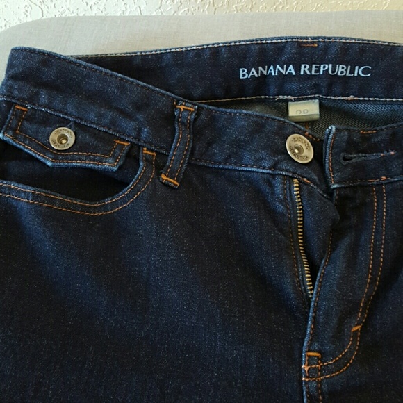 Banana Republic Dark Wash Flare Jeans