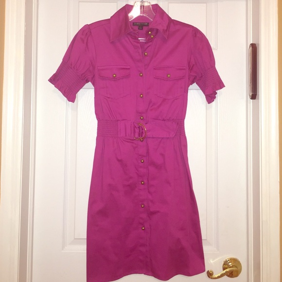 Collared and buttoned down dress