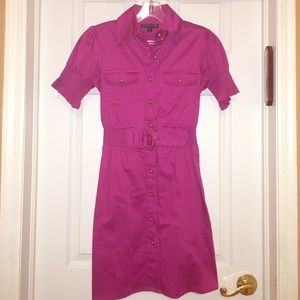 Collared and buttoned down dress