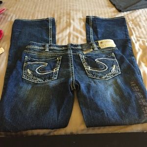 Brand new with tags Silver Aiko boot cut jeans!