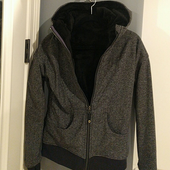 Lululemon herringbone fleece jacket
