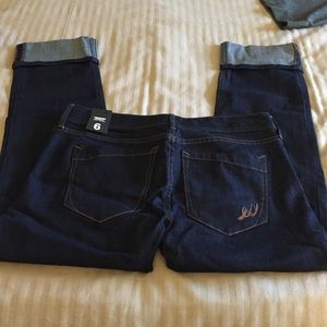 Brand new with tags Express cropped skinny jeans