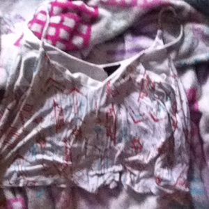 Tribal crop tank top