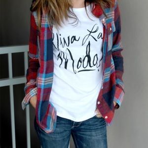 'Viva la Mode' Perfect Layering T! Size S NWT