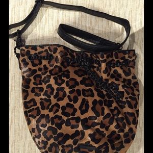 Rebecca Minkoff crossbody leopard bag with chain Rebecca Minkoff crossbody leopard bag with chain