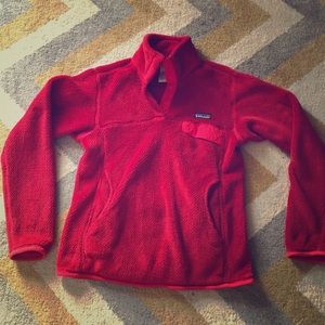 Patagonia T button Polartec pull over