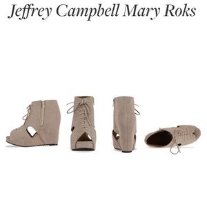 Jeffrey Campbell wedges 🍒