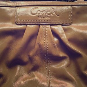 Coach patent leather Gallery Tote