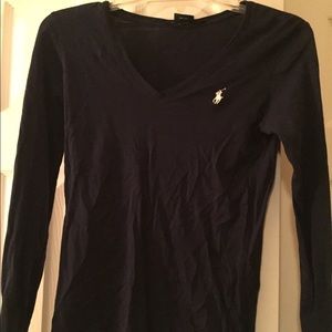 Navy blue Ralph Lauren long sleeve