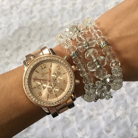 Cookie Lee Jewelry - Cookie Lee Iced Crystal Bracelets