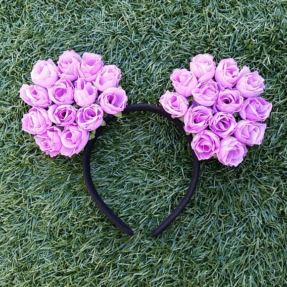 Mickey Mouse Floral Ears