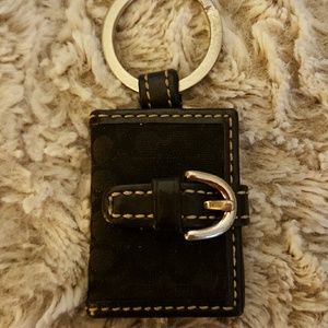 AUTHENTIC COACH KEYCHAIN/PHOTO HOLDER