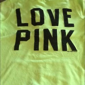 VS Pink Green hoodie