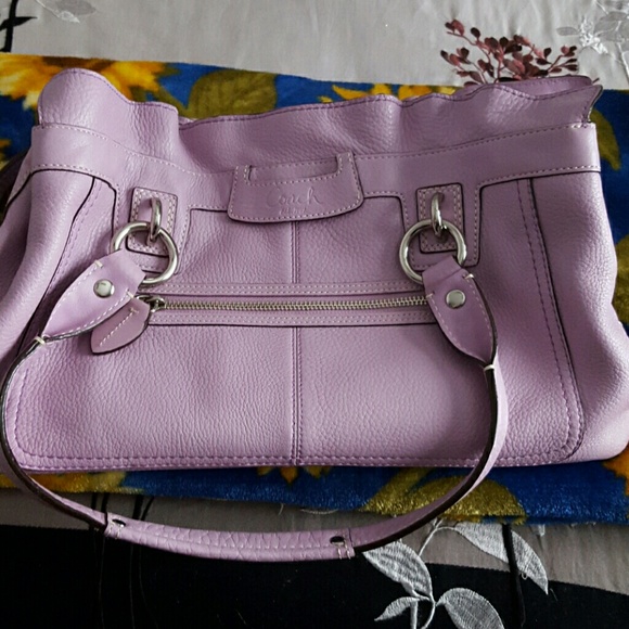 Lavender coach bag