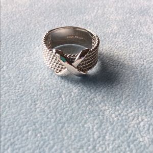 Sterling Silver Ring Size 8