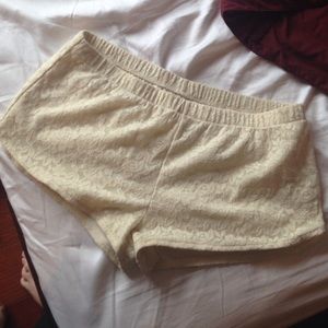 Lace shorts