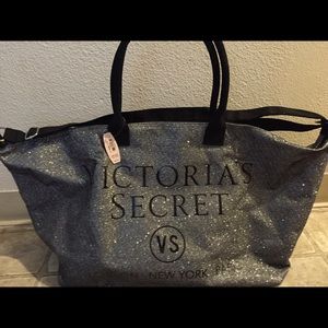 VS glitter tote bag