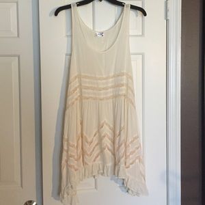Free People Slip Dress- Voile and Lace Trapeze