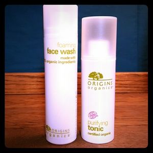 Origins Organics Foaming Face Wash/Tonic NWOB