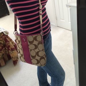 Coach cross body bag