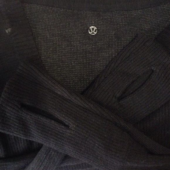 🍃SOLD🍃Lululemon Chai Time Black Dark Gray 6 - Picture 4 of 4
