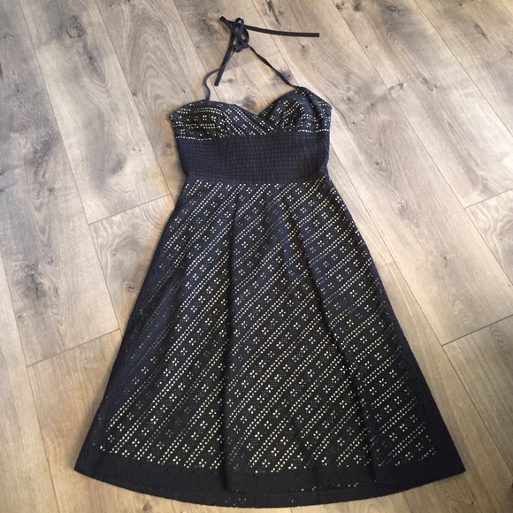 Black and white dress