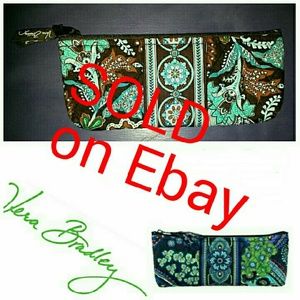VERA BRADLEY cosmetic bag / pencil pouch NWOT