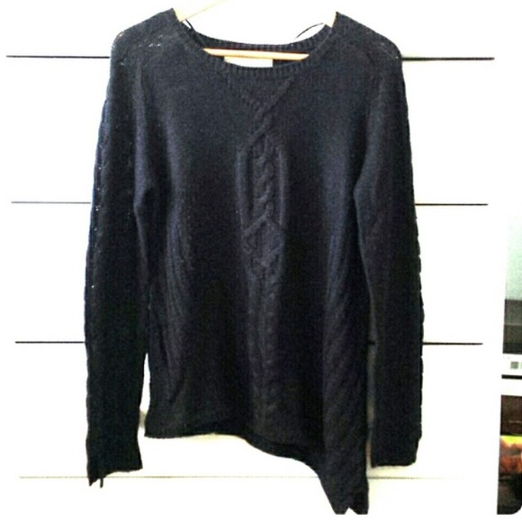 Zaraknit sweater jet black