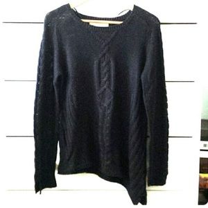 Zaraknit sweater jet black