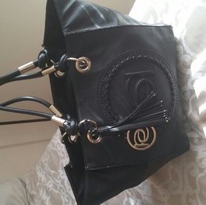 Black large BeBe handbag