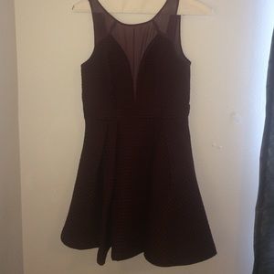Maroon Dress