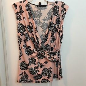 Blouse FTF pink and black