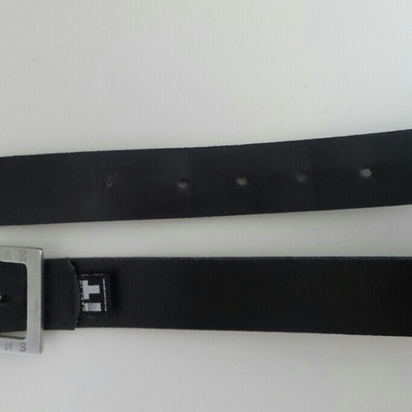Gianfranco Ferre Black Leather Belt - Picture 2 of 4