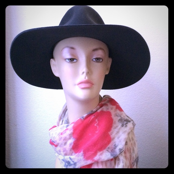 Madewell floral print wool scarf