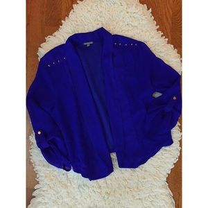 Royal Blue Blazer/Cardigan
