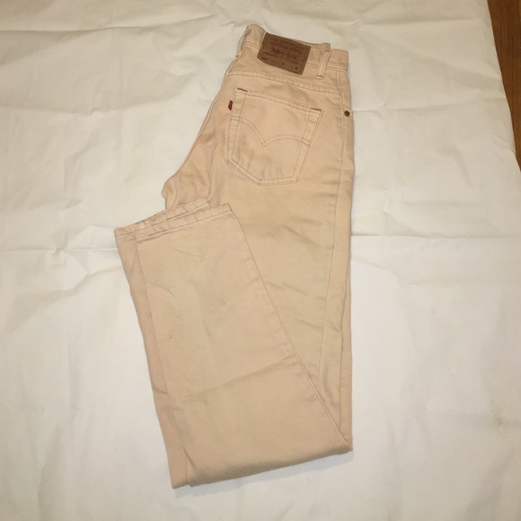 Vintage high waste levis