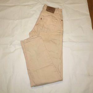 Vintage high waste levis