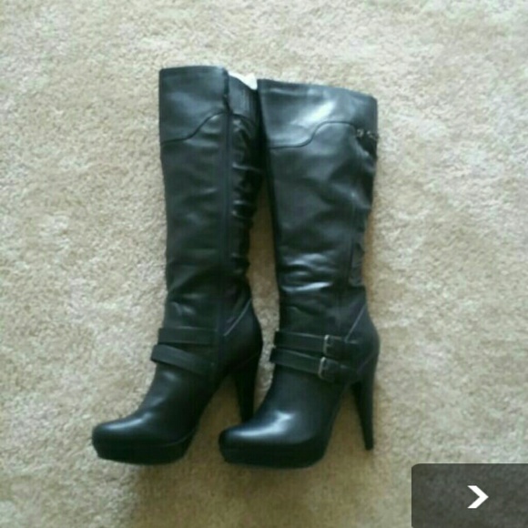 Black Knee  high boots