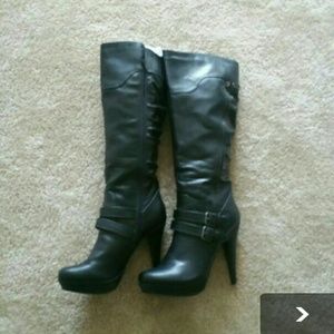 Black Knee  high boots