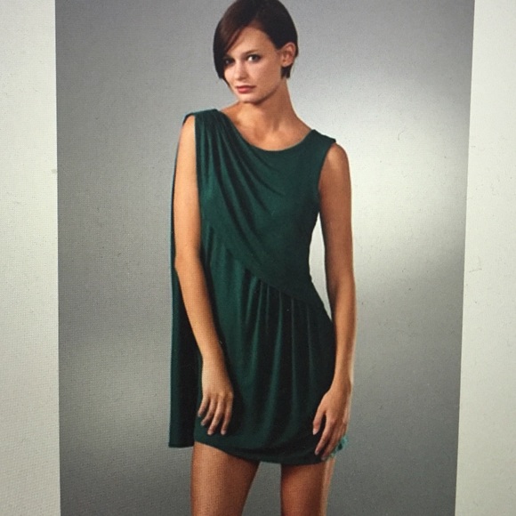 Rachel pally cowl neck jersey dress