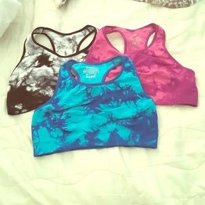 Workout bras