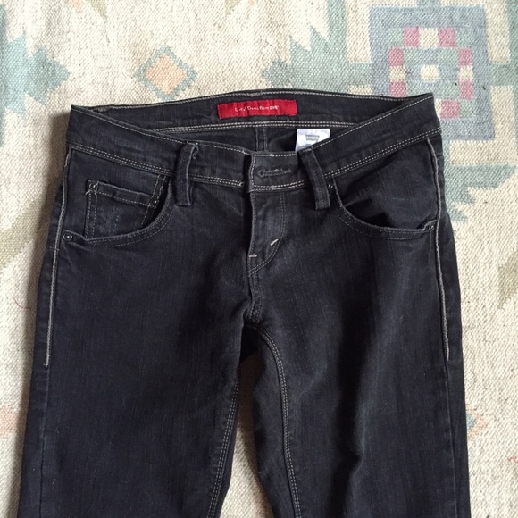 Levi's Denim Charcoal Boot Cut Jeans *low rise - Picture 2 of 4