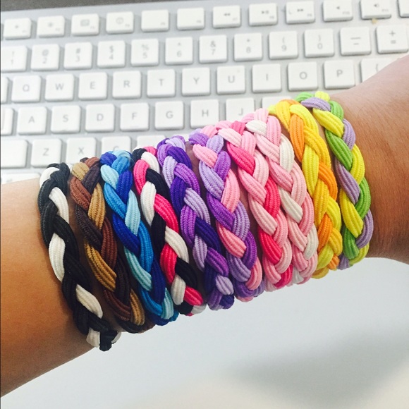 Accessories 20 Counts Stretchy Braided Hair Band Hair Ties