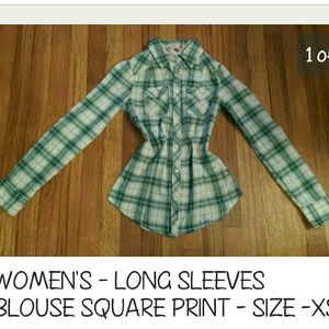 WOMEN'S - LONG SLEEVES BLOUSE